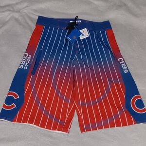 New Chicago Cubs All Over Print Board Shorts MLB Baseball